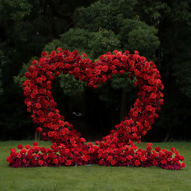 Floral Heart Arch