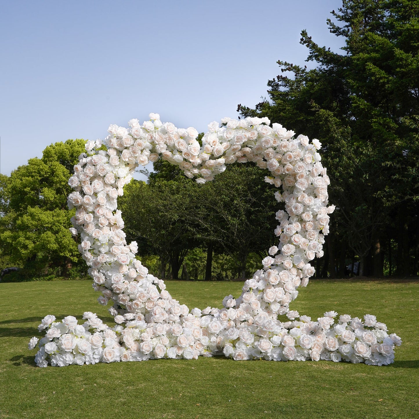 Floral Heart Arch